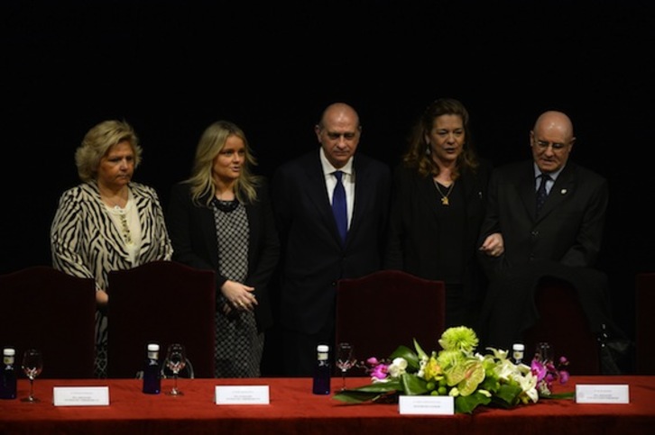 Primer acto oficial de conmemoración del décimo aniversario de los atentados del 11M. (Gerard JULIEN/AFP PHOTO)