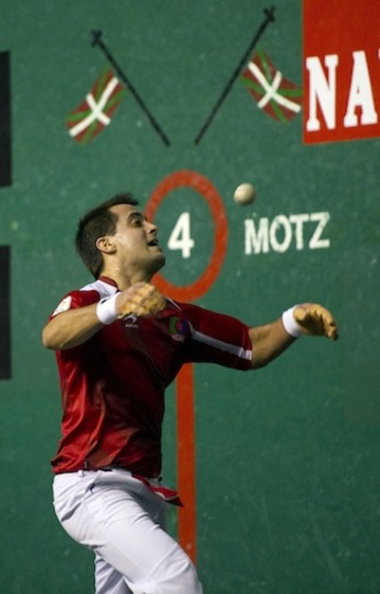 El delantero Oinatz Bengoetxea. (Juan Carlos RUIZ/ARGAZKI PRESS)