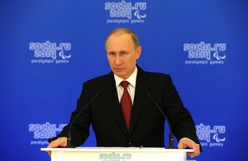 El presidente ruso, Vladimir Putin. (Michael KLIMENTYEV/AFP PHOTO)