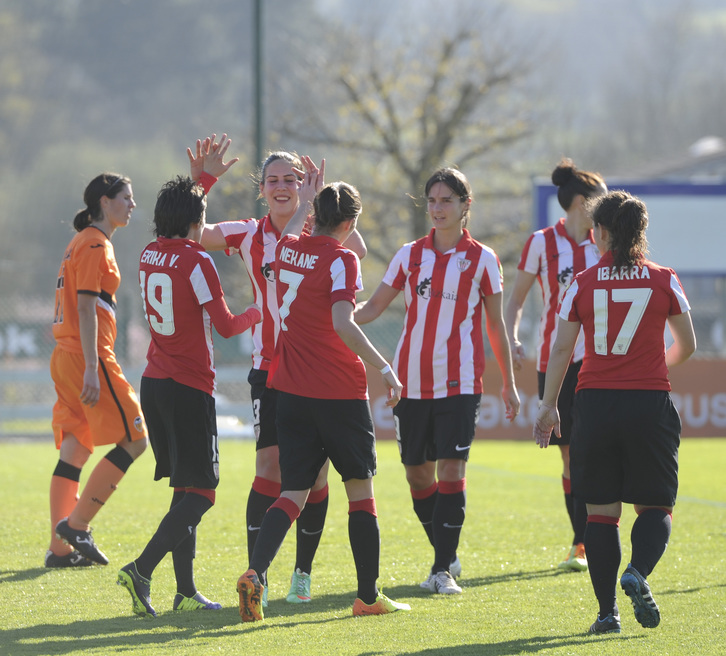 Athleticek erraz gainditu du Valentzia. (Marisol RAMIREZ / ARGAZKI PRESS)