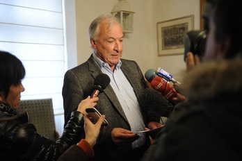 Peyuco Duhart, alcalde de Donibane Lohizune. (Sylvain SENCRISTO)