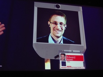 Edward Snowden, excontratista de la NSA. (Glenn CHAPMAN/AFP PHOTO)