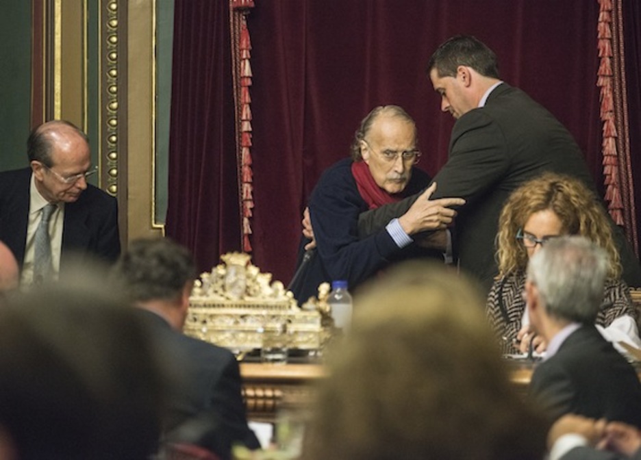 Durante los últimos meses, las apariciones públicas de Iñaki Azkuna han sido muy esporádicas, debido a su estado de salud. (Jon HERNAEZ/ARGAZKI PRESS)