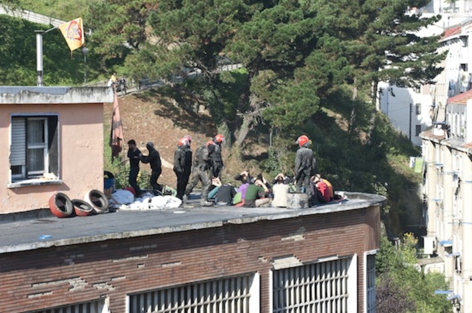 «Nosotros defendemos un modelo de sociedad y, evidentemente, no estamos con el modelo de sociedad que defiende Kukutza». Iñaki Azkuna, tras el desalojo del gaztetxe de Errekalde, en 2011.  