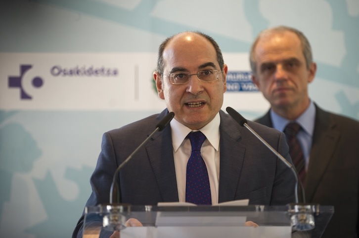 El consejero Jon Darpón, en una imagen de archivo. (Juanan RUIZ/ARGAZKI PRESS)