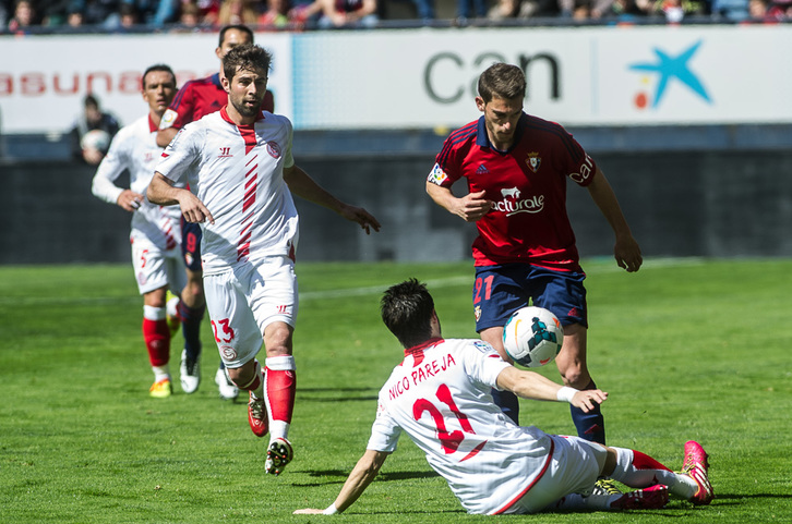 Osasunak partida eskasa jokatu du. (Jagoba MANTEROLA / ARGAZKI PRESS)