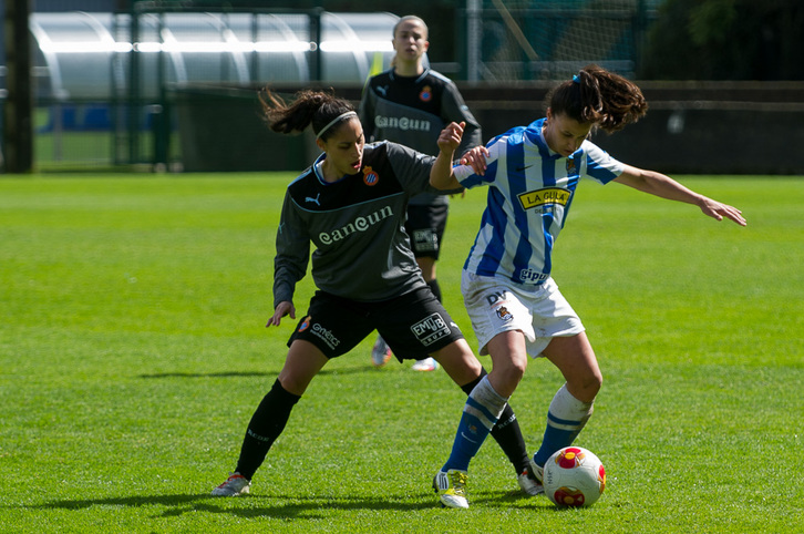 Realak erraz gainditu du Espanyol. (Juanan RUIZ / ARGAZKI PRESS)