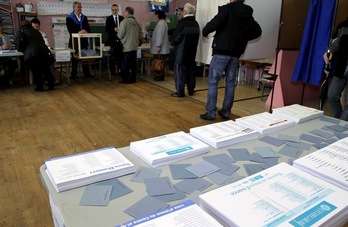 Urruñako Herriko Etxea lor dezakete abertaleek eskuinaren banaketaren ondoren. (Gaizka IROZ)