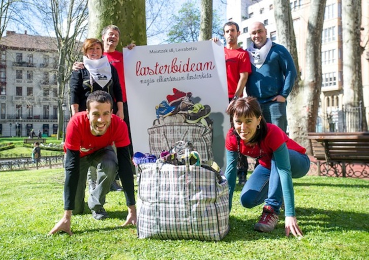 Lasterbidean ekimenaren 2. edizioaren aurkezpena. (Marisol RAMIREZ/ARGAZKI PRESS)