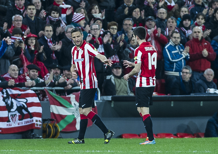 Gurpegi se perderá lo que resta al final de la Liga tras lesionarse ante el Getafe. (Luis JAUREGIALTZO / ARGAZKI PRESS)