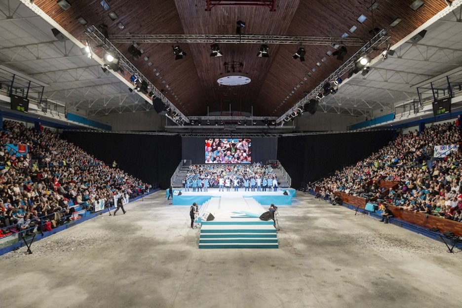 La Casilla ha registrado un lleno absoluto, con la asistencia de 3.000 personas. (Aritz LOIOLA/ARGAZKI PRESS) La Casilla ha registrado un lleno absoluto, con la asistencia de 3.000 personas. (Aritz LOIOLA/ARGAZKI PRESS)