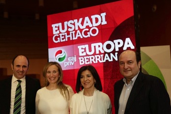 Ayerdi, Goñi, Bilbao y Ortuzar. (EAJ-PNV)