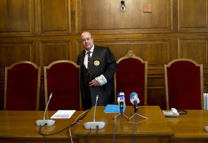 El fiscal superior del TSJPV, Juan Calparsoro, en una imagen de archivo. (Juan Carlos RUIZ/ARGAZKI PRESS)