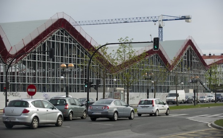 Aspecto de la nueva estación de autobuses de Gasteiz. (Juanan RUIZ / ARGAZKI PRESS)