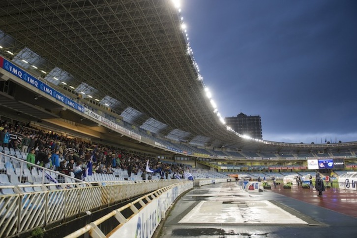 Estadio de Anoeta. (Jon URBE / ARGAZKI PRESS)