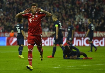 El Bayern se ha impuesto por 3-1 al Manchester United. (Odd ANDERSEN/AFP PHOTO)