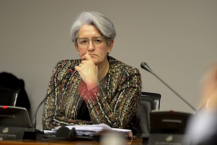 Lourdes Goicoechea, en una imagen de archivo. (Iñigo URIZ/ARGAZKI PRESS)