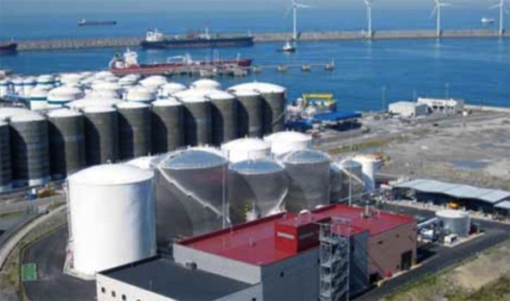 Planta de biodiésel en el puerto de Zierbena. (www.biodieselspain.com)
