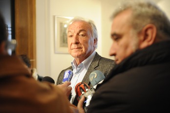 Peyuco Duhart, alcalde de Donibane Lohizune. (Sylvain SENCRISTO)