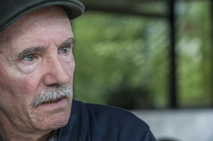 Josu Arrizabalaga, Zarautzen egindako elkarrizketan. Gorka RUBIO | ARGAZKI PRESS