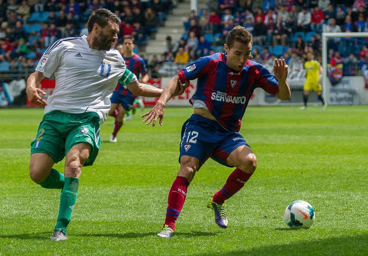 El Eibar no ha podido con el Recreativo. (Juanan RUIZ / ARGAZKI PRESS)