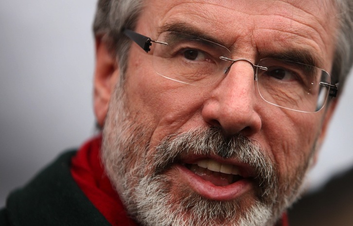 Gerry Adams. (Peter MUHLY/AFP) 