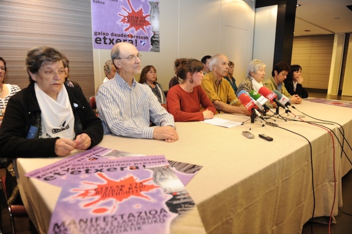 La comparecencia ha tenido lugar en Bilbo. (ARGAZKI PRESS)