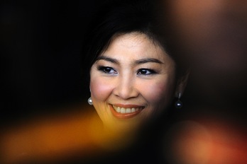 La primera ministra de Tailandia, Yingluck Shinawatra. (Ishara S.KODIKARA/AFP)