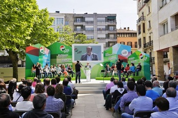 El PNV ha realizado el acto en Durango. (EAJ-PNV)