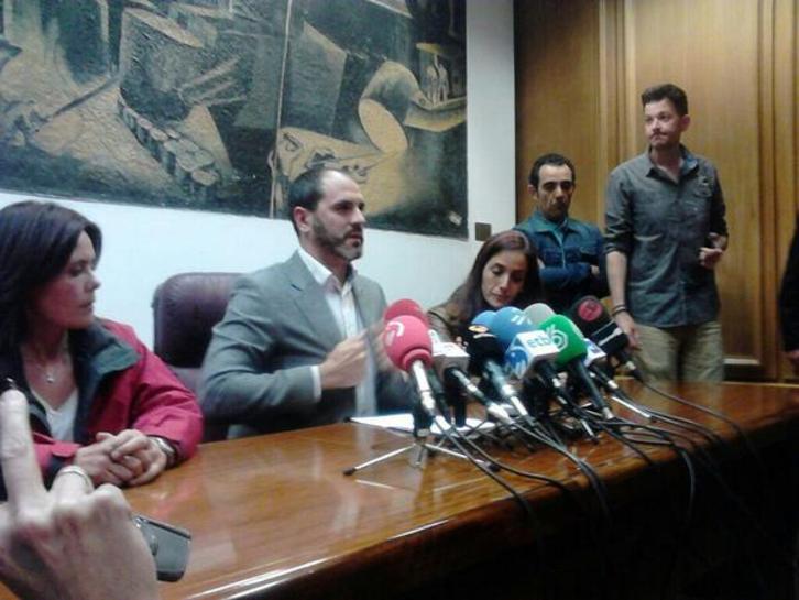 Josu Bergara, alcalde de Sestao, en una comparecencia anterior. (Agustin GOIKOETXEA)