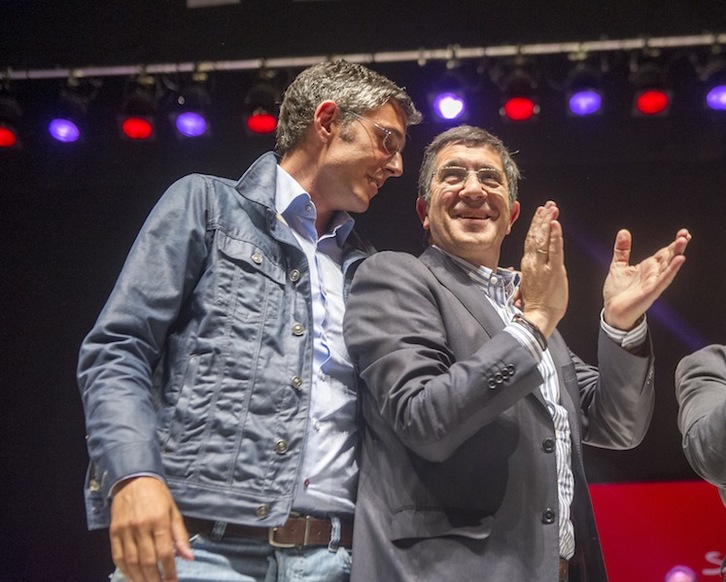 Paxi López, muy activo esta campaña, está anunciado esta tarde en Iruñea y Gasteiz. (Marisol RAMÍREZ / ARGAZKI PRESS)