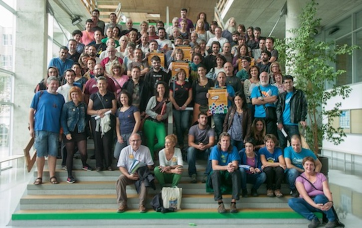 Euskal Herriko Eskubide Sozialen Gutunaren hirugarren asanblada, Donostian.