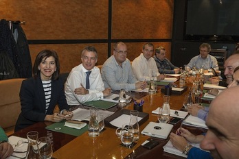 Izaskun Bilbao ha asistido este lunes a la reunión del EBB. (Aritz LOIOLA / ARGAZKI PRESS)