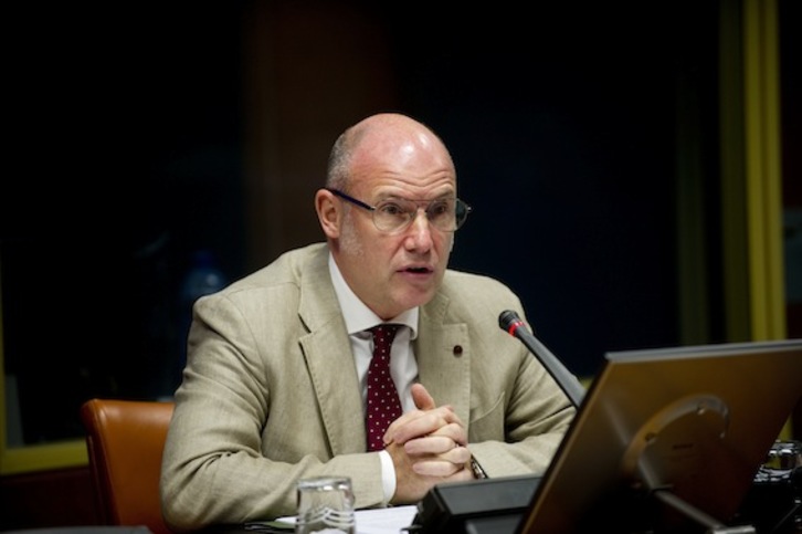 Iñigo Lamarka Arartekoa, artxiboko irudi batean. (Raul BOGAJO/ARGAZKI PRESS)