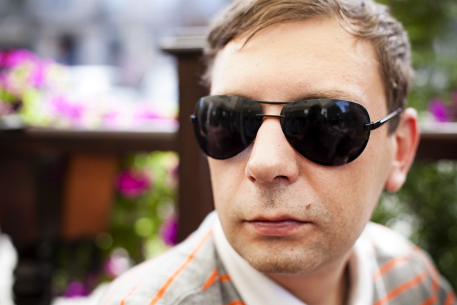 Artem Skoropadsky, jefe de prensa de Pravy Sektor. (Juan TEIXEIRA)