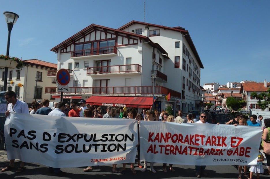 Ziburuko ikastolako gurasoen elkarretaratzea. (Sylvain SENCRISTO)