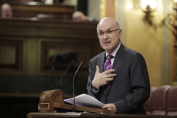 Josep Antoni Duran i Lleida, durante una intervención anterior. (J. DANAE/ARGAZKI PRESS)