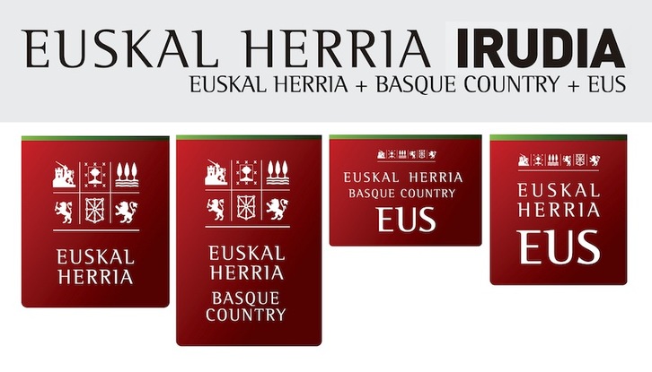 Udalbiltzak proposatutako irudi korporatiboen adibideak. (UDALBILTZA)