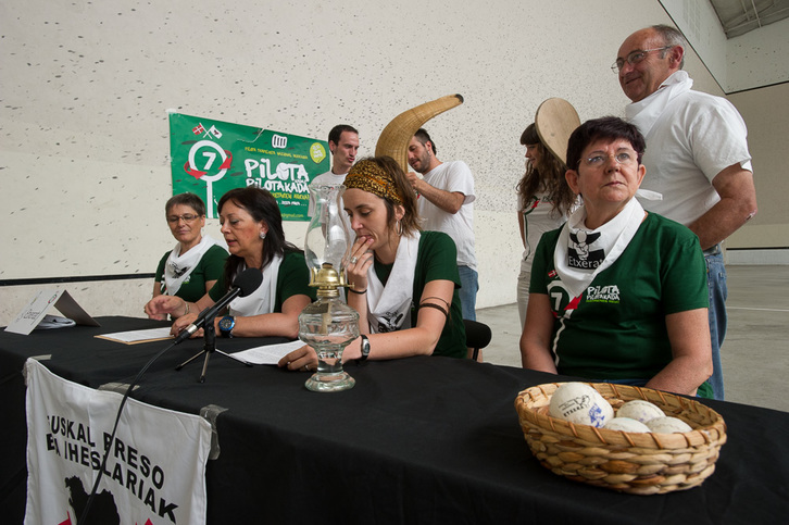 Las finales de Pilotakadaz Pilotakada se disputarán el próximo día 29. (Iñigo URIZ/ARGAZKI PRESS)