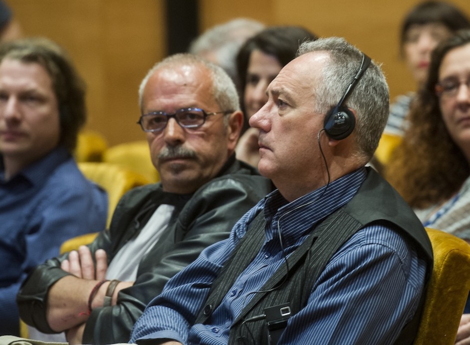 Juan Mari Olano eta Seanna Walsh. (Luis JAUREGIALTZO/ARGAZKI PRESS) Juan Mari Olano eta Seanna Walsh. (Luis JAUREGIALTZO/ARGAZKI PRESS)