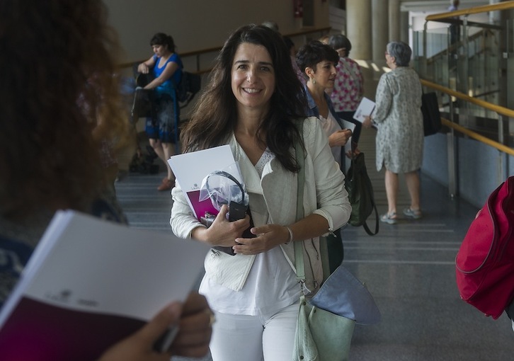 Aintzane Ezenarro, en una imagen de archivo. (Luis JAUREGIALTZO/ARGAZKI PRESS)