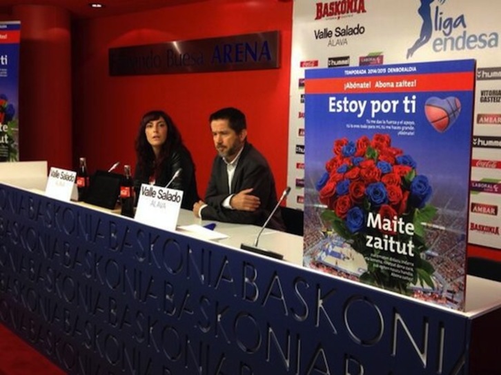 Presentación de la campaña de abonos y captación de nuevos abonados. (@Baskonia)
