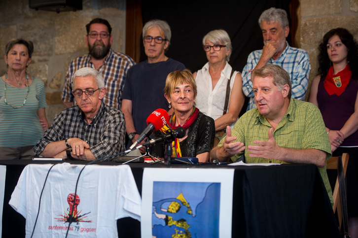 El recuerdo a Germán Rodríguez volverá a estar presente en estos sanfemines. (Iñigo URIZ/ARGAZKI PRESS)