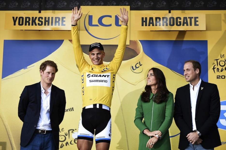 Marcel Kittelek aurten ere horiz ekingo dio Tourrari. (ERIC FEFERBERG/AFP)