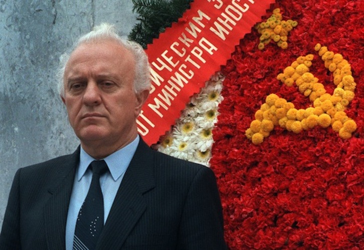 Shevardnadze, en una imagen de 1986. (AFP)