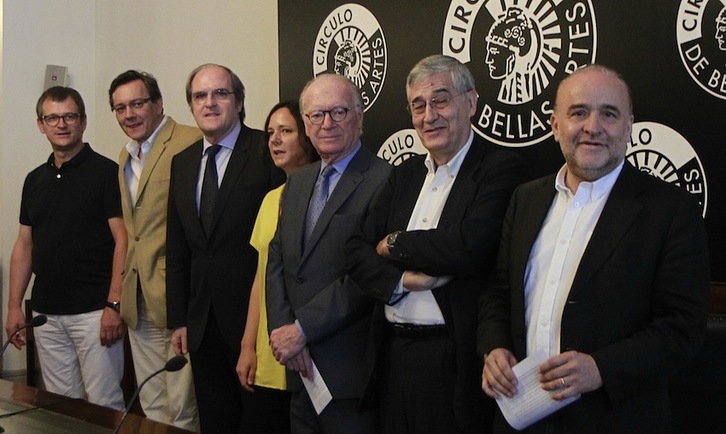 Presentación en Madrid del manifiesto ‘Una España federal en una Europa federal’. (J. DANAE/ARGAZKI PRESS)