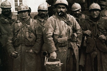 Soldados franceses en la I. Guerra Mundial. (ARCHIVES DEPARTAMENTALES DE L' AISNE)
