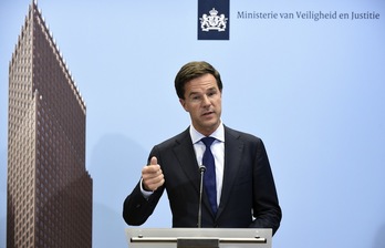 El primer ministro holandés, Mark Rutte. (John THYS / AFP PHOTO) 
