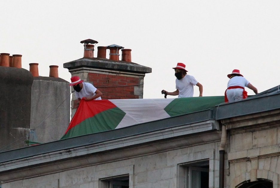Arrantzaleak ere izan ziren Baionan. (Bob EDME)