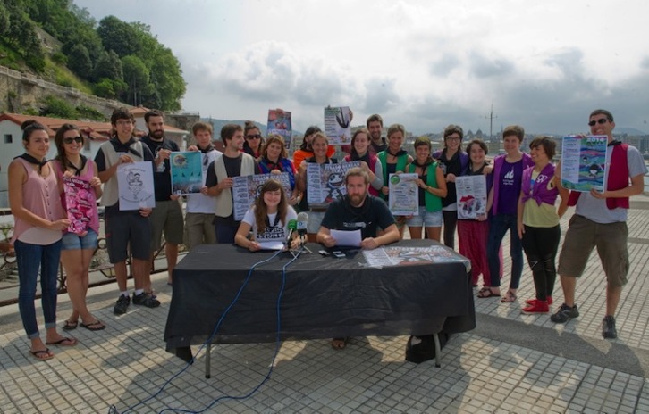 Donostiako Piratek egitarau osoa aurkeztu dute. (Juan Carlos RUIZ/ARGAZKI PRESS)